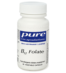 Pure Encapsulations: B12 Folate - 60 Vegetable Capsules (Reformulated 2010)